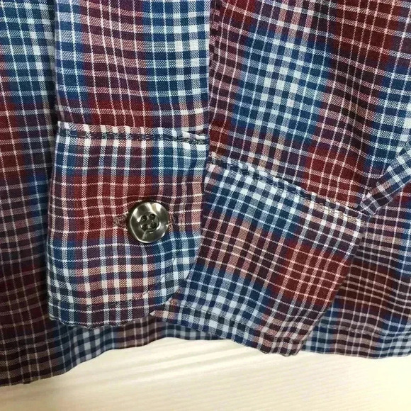 Sears The Men’s Store Vintage Dress Shirt  Sz Large - Picture 4 of 16